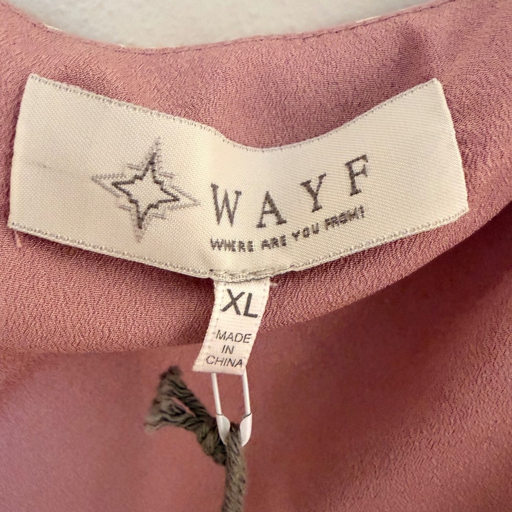 Anthropologie Wayf Romantic Floral Peplum Blouse (XL) NWT Cottagecore Feminine - Picture 8 of 14